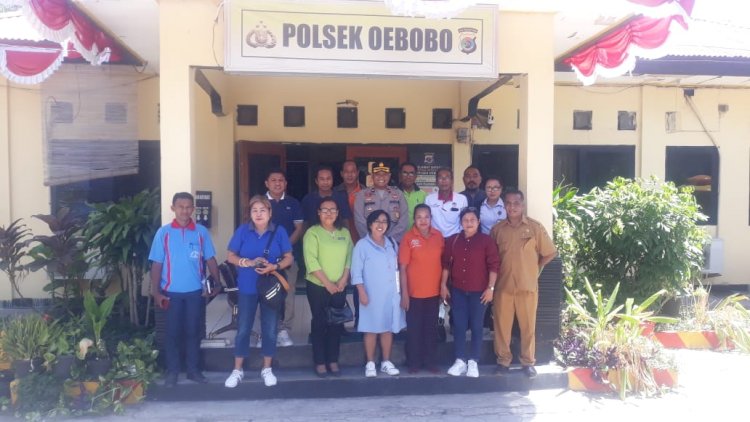 Kapolsek Oebobo gelar rapat koordinasi bersama Para Kepala sekolah dalam Wilayah Oebobo.