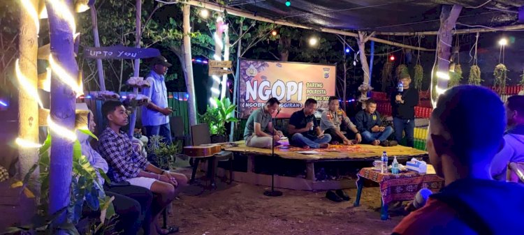 Beri Jaminan Keamanan dan Kenyamanan Bagi Masyarakat, Polresta Kupang Kota Adakan NGOPI di Kawasan Kos-Kosan Oesapa