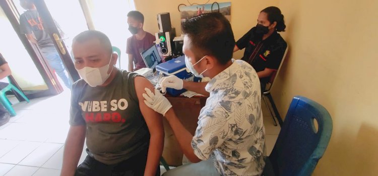 Polresta Kupang Kota Kembali Membuka Gerai Vaksinasi Covid-19
