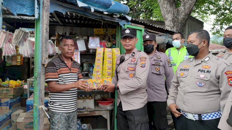 Barang Kadaluwarsa di Pasar Oeba Jadi Sasaran Pelaksanaan Operasi Pekat Polresta Kupang Kota