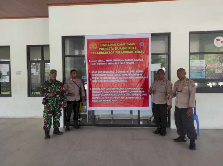 KP3 Laut Tenau Kupang Himbau Warga Lapor Polisi Jika Temukan Calo
