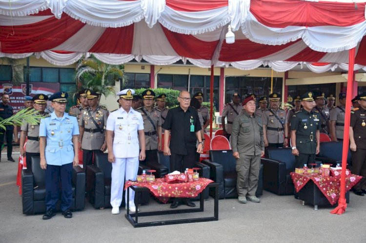 Wakapolresta Kupang Kota Hadiri Upacara Pelantikan Bintara Polri Angkatan 49 di SPN Polda NTT