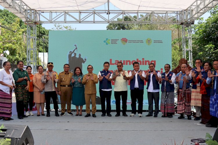 Kapolresta Kupang Kota Hadiri Launching Implementasi Teknologi Wolbachia Oleh Menkes RI
