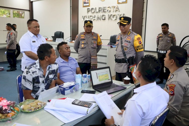 Audit Kinerja Tahap 2, Itwasda Polda NTT Datangi Polresta Kupang Kota