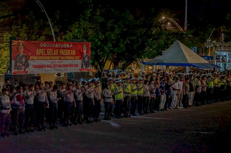 Cipta Kondisi yang Kondusif, Polresta Kupang Kota Tingkatkan Operasi Kepolisian Jelang Tahun Baru