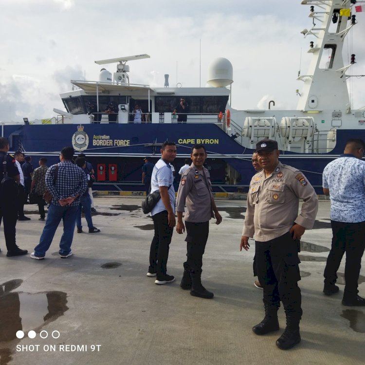 Pemulangan Nelayan Indonesia Oleh Pemerintah Australia Menggunakan Kapal ABFC Cape Byron