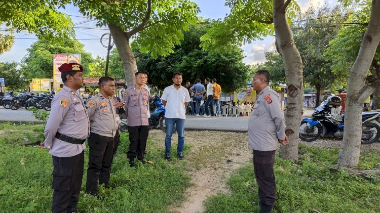 Pengamanan Kampanye Tatap Muka di Wilayah Hukum Polresta Kupang Kota