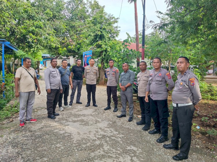 Satgas OMB Polresta Kupang Kota Amankan Kampanye Dialogis di Sepuluh Lokasi Berbeda