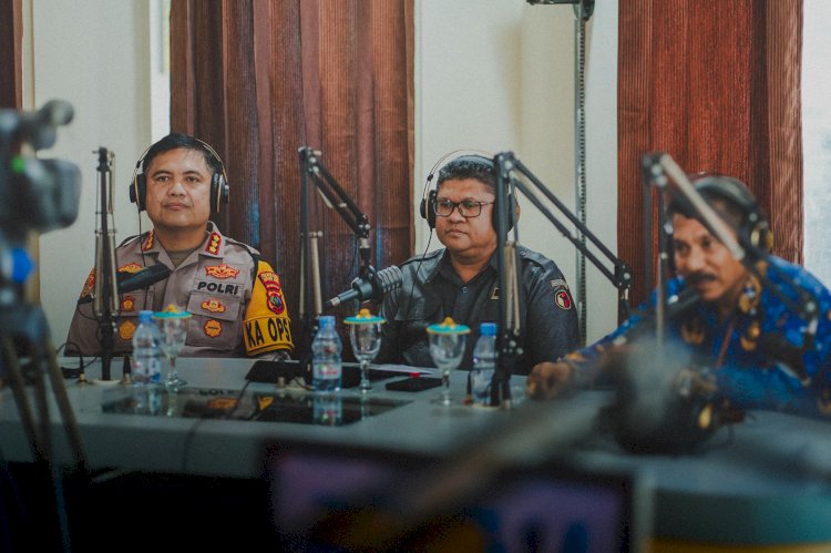 Bahas Dinamika Politik dan Kamtibmas di Kota Kupang, Kapolresta Hadiri Dialog Pagi di RRI Kupang