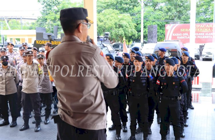 Amankan Paskah 2024, Polresta Kupang Kota Terjunkan Ratusan Personel Pengamanan