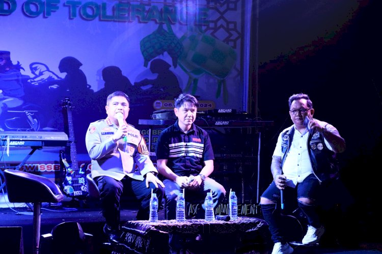 Kapolresta Kombes Aldinan Manurung Ikut Talk Show Bersama Komodo Moge NTT