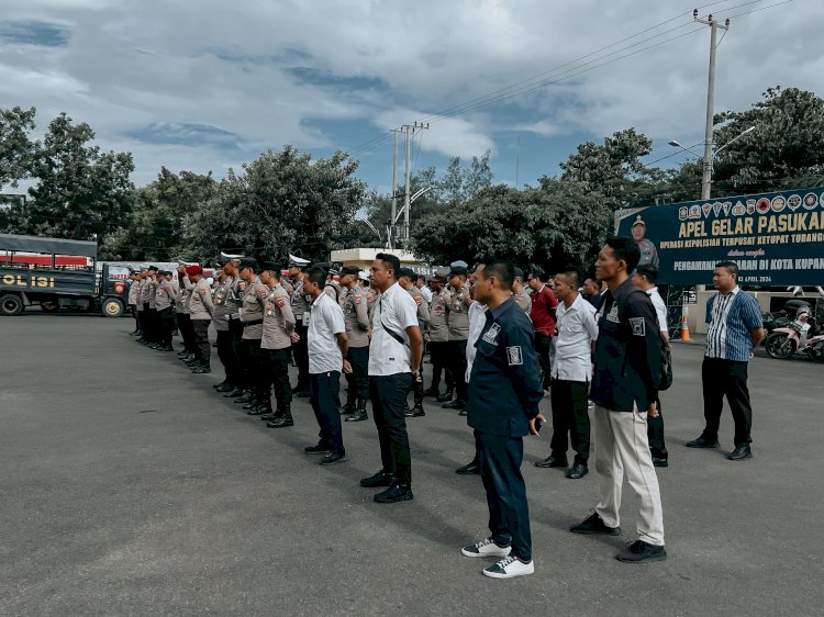 Jaga Keamanan yang Kondusif, Polresta Tingkatkan Patroli di Kota Kupang