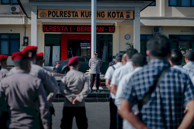 Jelang Pentahbisan Uskup Agung Kupang, Polresta Kupang Kota Libatkan Ratusan Personel Pengamanan