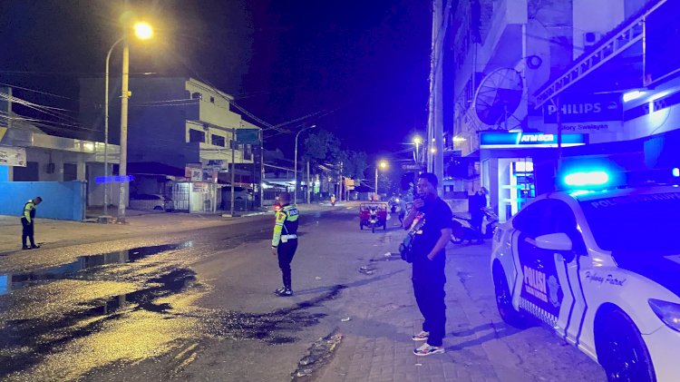 Patroli Lampu Biru Polresta dan Jajaran, Ciptakan Kamtibmas yang Kondusif di Kota Kupang