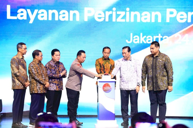 Menko Marves Apresiasi Polri Atas Peluncuran Sistem OSS Perizinan Event