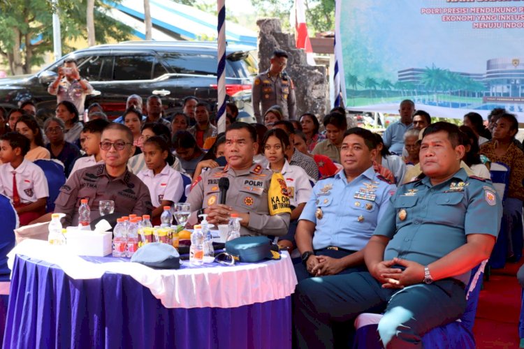 Kapolda NTT Didampingi Kapolresta Kupang Kota Ikuti Zoom Meeting Baksos Serentak SSDM Polri