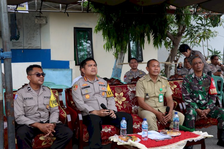 Polresta Kupang Kota Ikut Lomba “Tiga Pilar” Kamtibmas, Kapolresta Kombes Aldinan Manurung Minta Dukungan Warga Naikolan