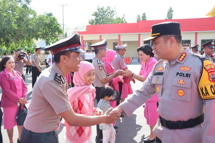 Upacara Kenaikan Pangkat Personel, Kapolresta Kupang Kota: Awal dari Pijakan Selanjutnya