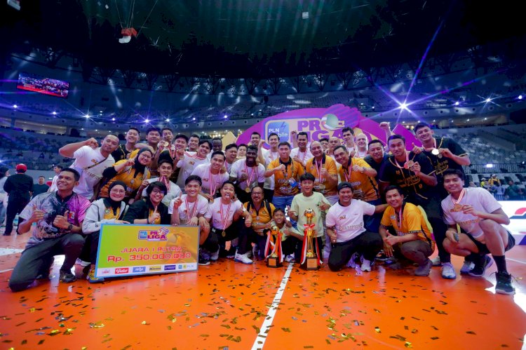 Patahkan Dominasi Lavani, Jakarta Bhayangkara Presisi Juara Proliga 2024