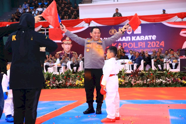 Kapolri Buka National Open Karate Championship di Pakansari Bogor