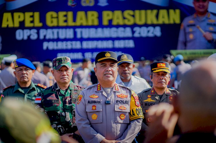 Operasi Patuh Turangga, Polresta Kupang Kota Tilang dan Tegur Pelanggar