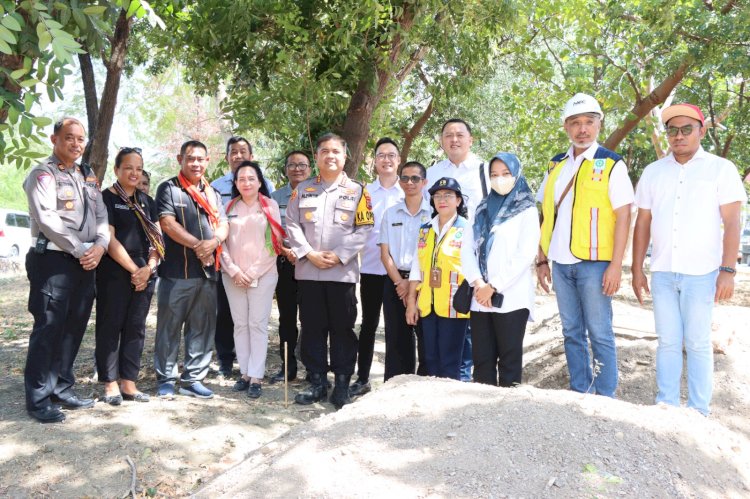 Kapolresta Kupang Kota Rapat Bersama BPJN NTT dan Pemkot, Bahas Rencana Pembangunan Pos Polisi Bundaran PU