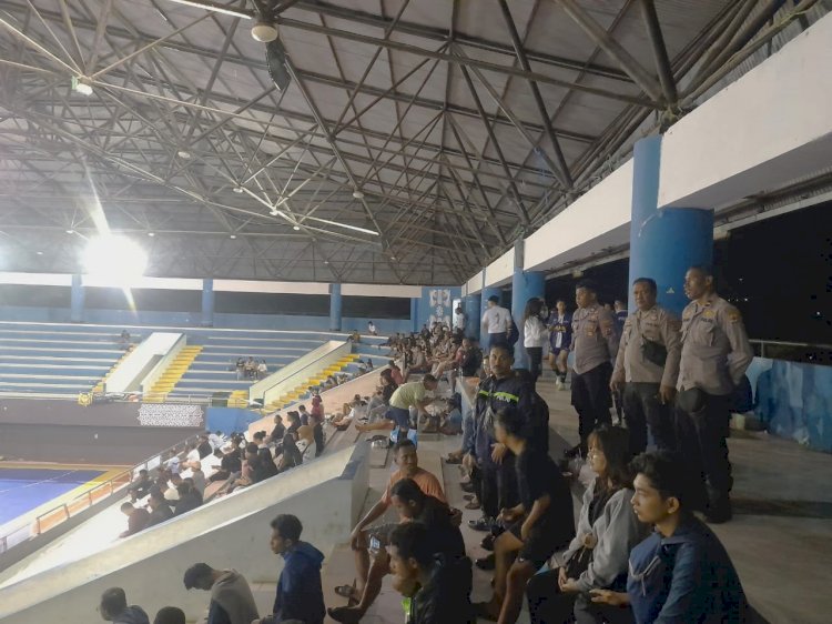 Polresta Kupang Kota Amankan Turnamen Futsal Kemenkumham NTT Cup I