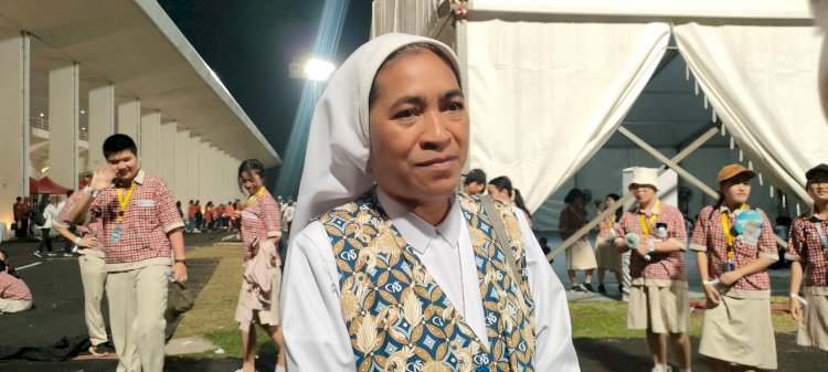 Sister Maria Apresiasi Polri dalam Pengamanan Kunjungan Paus Fransiskus di Indonesia