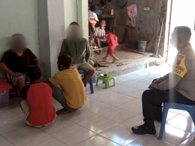 Bhabinkamtibmas Kelurahan Bello Tangani Kasus  Pencurian Semen di Toko Bangunan Oleh Karyawannya