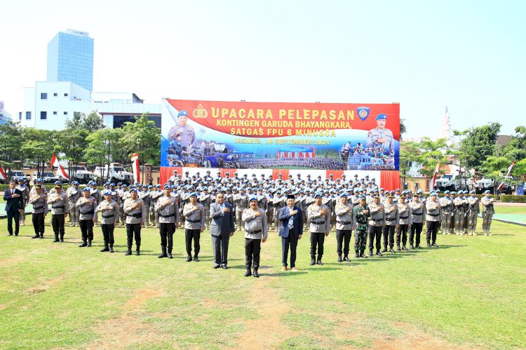 Ikut Jaga Perdamaian Dunia, Polri Kembali Kirim Satgas FPU ke Afrika Tengah