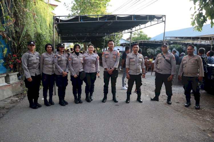 Kampanye Tatap Muka Calon Wali Kota Kupang, Kapolresta Kupang Kota Pastikan Keamanan yang Kondusif