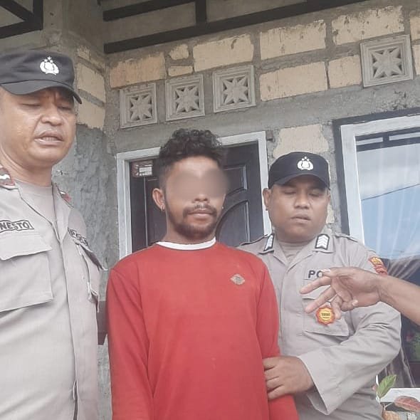 Polsek Maulafa Amankan Pelaku Pencurian  Mesin Pompa Air di Bello