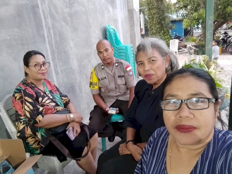 Patroli Dialogis Bhabinkamtibmas dan Babinsa di Gereja Hosana Batuplat: Membangun Toleransi dan Kebersamaan