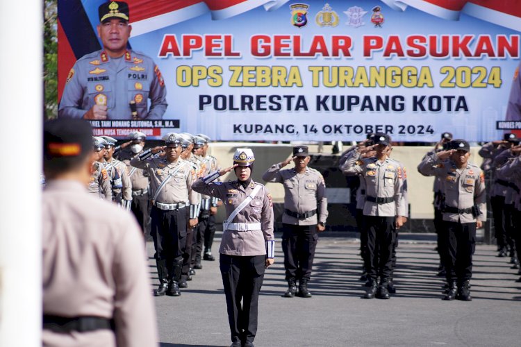 Gelar Pasukan Operasi Zebra Turangga, Kapolresta Aldinan Manurung: Meningkatkan Kedisiplinan Berlalulintas Demi Keselamatan Bersama