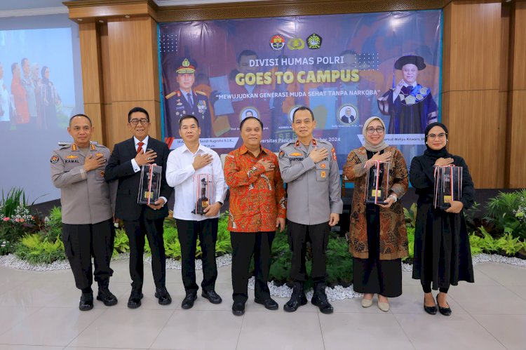 Divisi Humas Polri Goes To Campus Universitas Pancasila: Mahasiswa Sasaran Empuk Bandar Narkoba