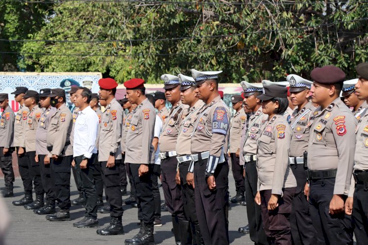 Kapolresta Kupang Kota Apresiasi Kinerja Anggota dan Tekankan Netralitas dalam Pilkada