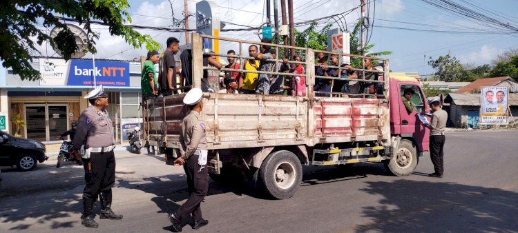 Unit Lantas Polsek Alak Sosialisasikan Operasi Zebra Turangga, Fokus Edukasi Keselamatan Berlalu Lintas