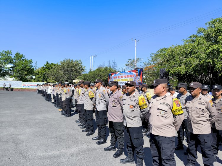 Arahan Apel Pagi, Kapolresta Kupang Kota: Semangat Bekerja dan Bersinergi Antar Instansi Wujudkan Asta Cita Menuju Indonesia Emas 2045