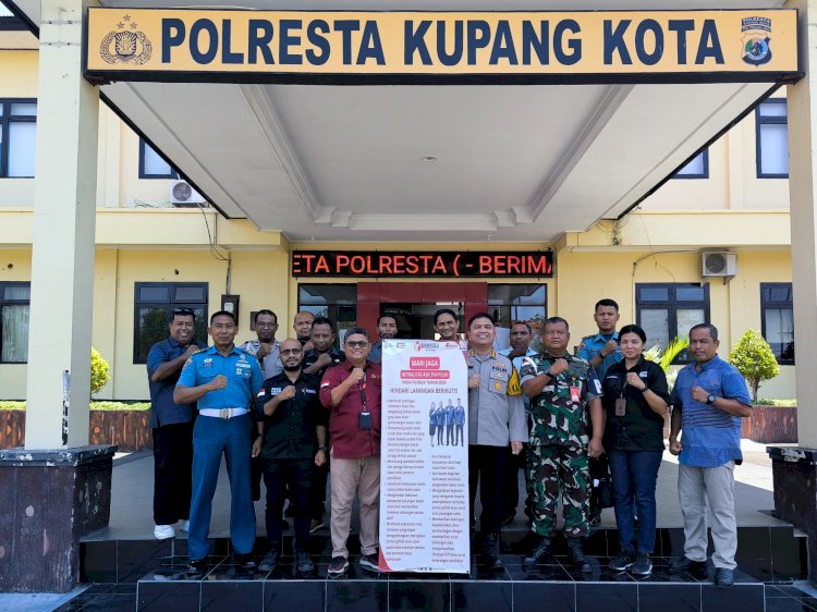 Kapolresta Kupang Kota Terima Audiensi Bawaslu, Bahas Netralitas Polri di Pilkada 2024