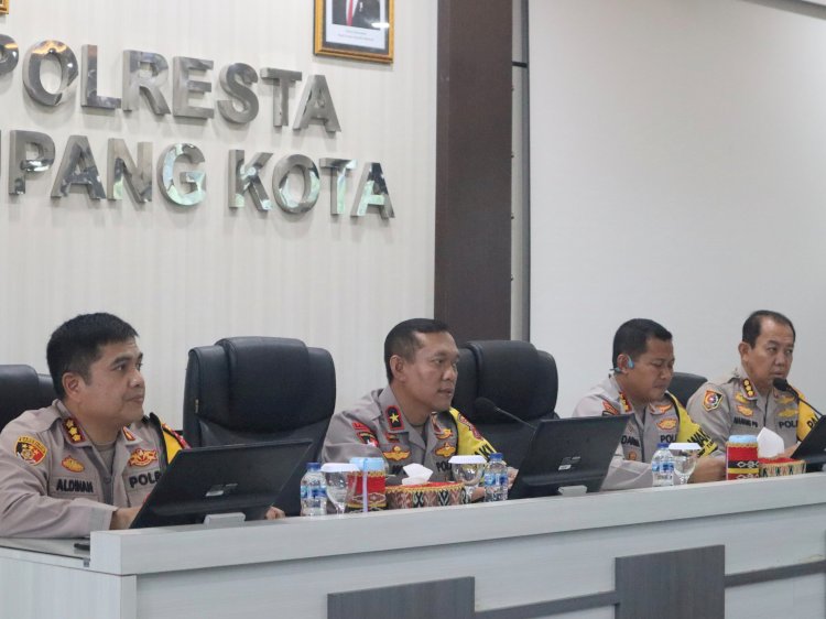 Wakapolda NTT Anev Pelaksanaan Pengamanan Pilkada Serentak 2024 di Kota Kupang