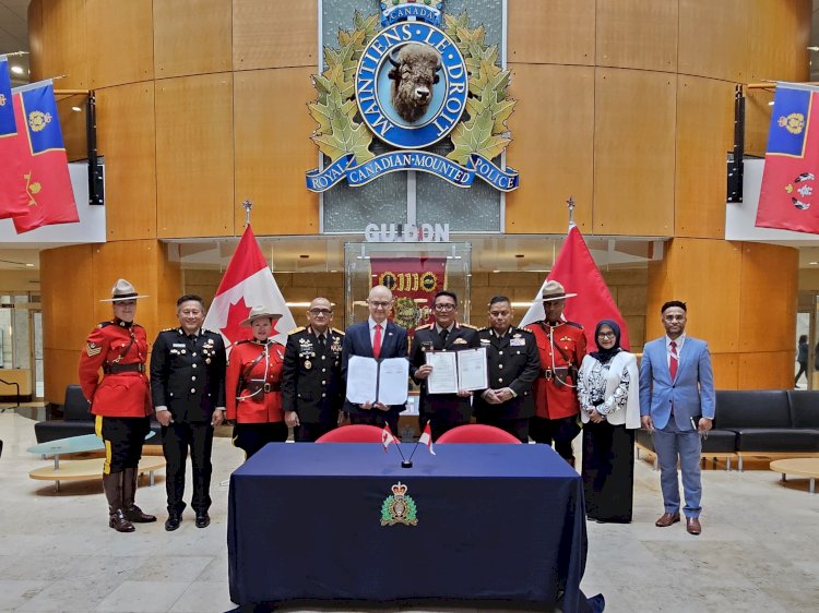 Polri dan RCMP Perkuat Kerja Sama, Tingkatkan Kapasitas Lawan Kejahatan Transnasional