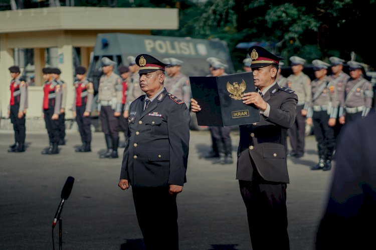 Peringati Hari Bela Negara ke-76, Polresta Kupang Kota Gelar Upacara