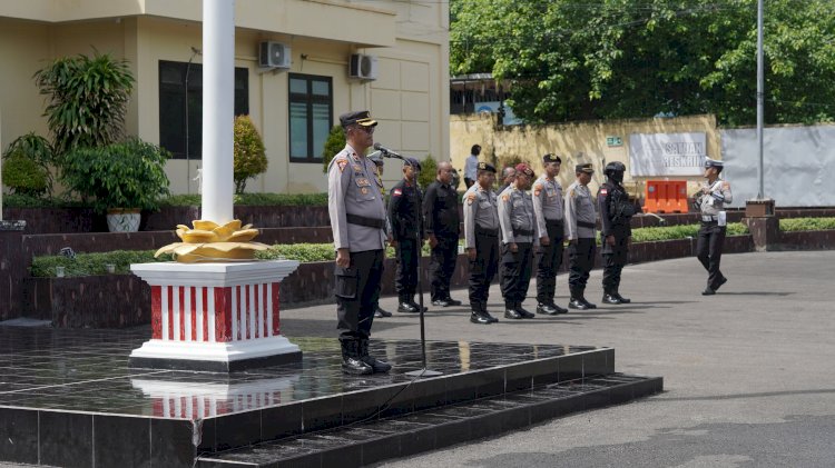 Antisipasi Perayaan Malam Pergantian Tahun di Kota Kupang, Polresta Dapat Penambahan Personel BKO Polda NTT