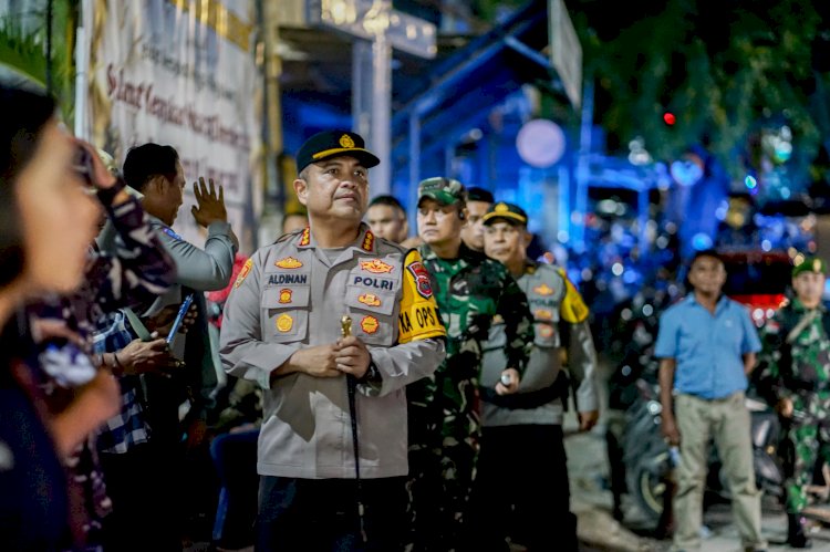 Warga Airnona Apresiasi Kinerja Polresta Kupang Kota dalam Pengamanan Malam Tahun Baru