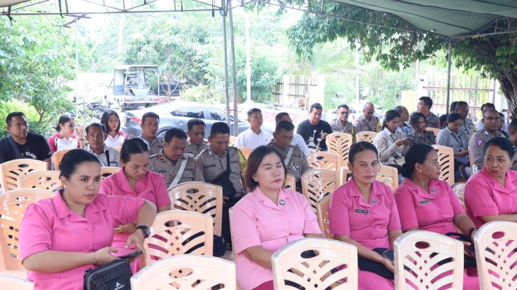 Polsek Maulafa Gelar Acara Purna Tugas untuk Akp Dirk Yunus Hendrik