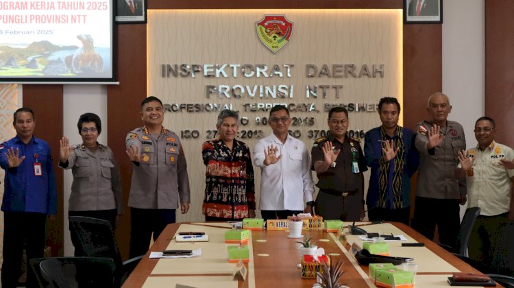 Kapolresta Kupang Kota Hadiri Rapat Anev dan Sosialisasi Program Kerja Tahun 2025, Satgas Saber Pungli Provinsi NTT.