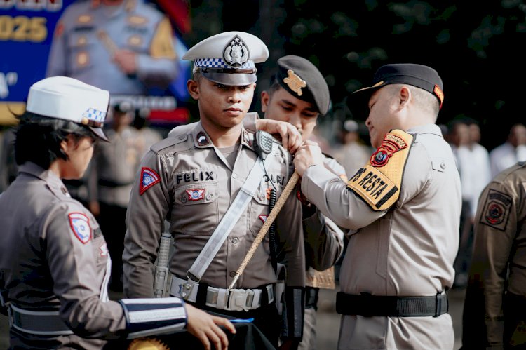 Tingkatkan Kepatuhan dan Disiplin Masyarakat, Polresta Kupang Kota Gelar Operasi Keselamatan Turangga 2025.