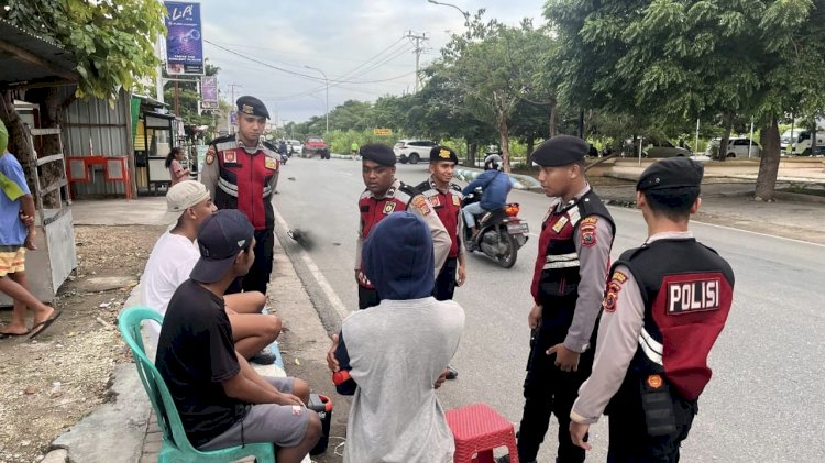 Patroli Samapta Polresta Kupang Kota, Cipta Kondisi yang Aman dan Tertib.