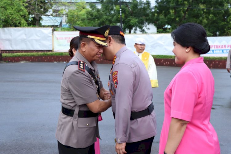 Satu Tahun Vakum, Kapolresta Kupang Kota Lantik AKBP Agung Jadi Wakapolresta.