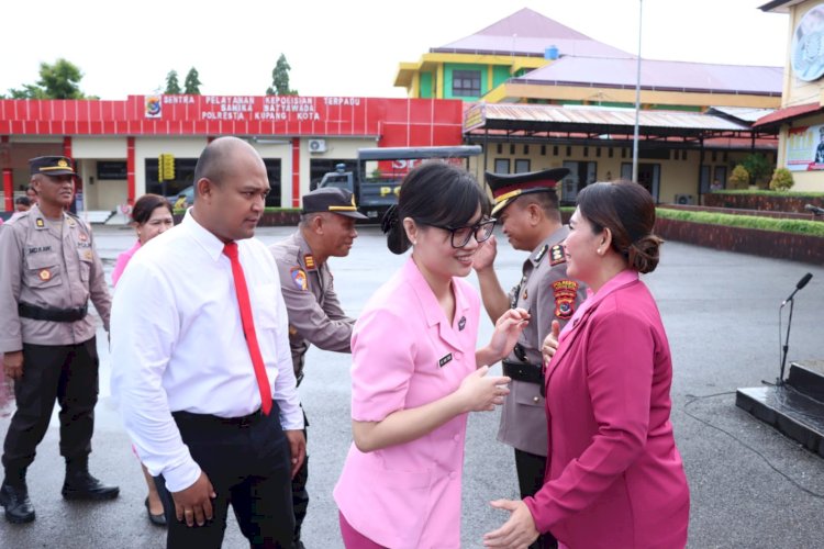 Satu Tahun Vakum, Kapolresta Kupang Kota Lantik AKBP Agung Jadi Wakapolresta.